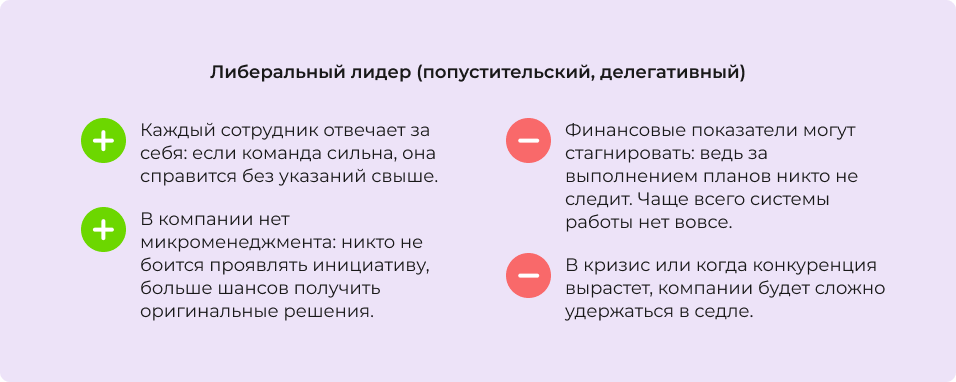 Плюсы и минусы либерального типа управления