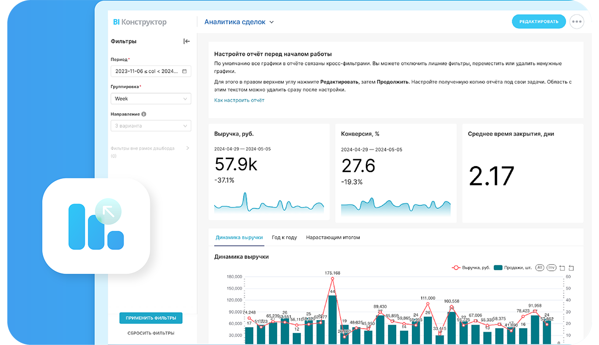 Принимайте решения, основанные на данных