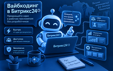 Вайбкодинг в Битрикс24 для казахстанского бизнеса: гайд 2026