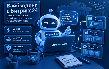 Вайбкодинг в Битрикс24 для казахстанского бизнеса: гайд 2026