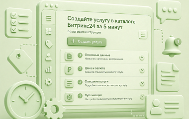 Создайте услугу в каталоге Битрикс24 за 5 минут: пошаговая инструкция
